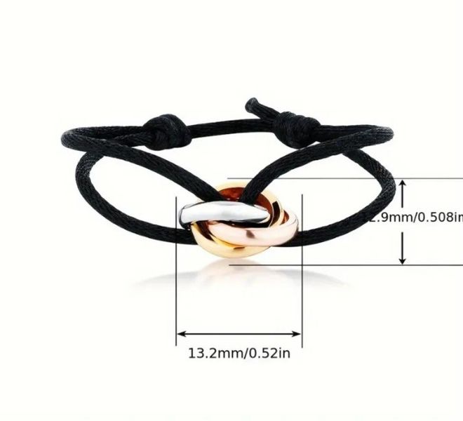 Lale Collection® Armband Edelstahl-Armband Gold Silber günstig online kaufen