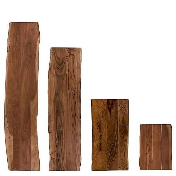 Trelevo® Unterschrank Waschtischplatte 60x40 cm, Akazie massiv 26mm, Tischp günstig online kaufen