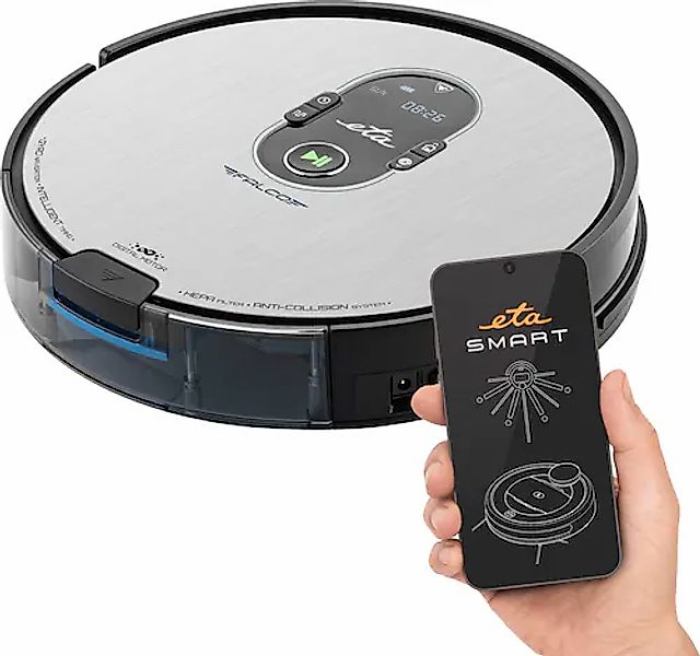 eta Saugroboter »mit Wischfunktion Falco Smart ETA251590000« günstig online kaufen