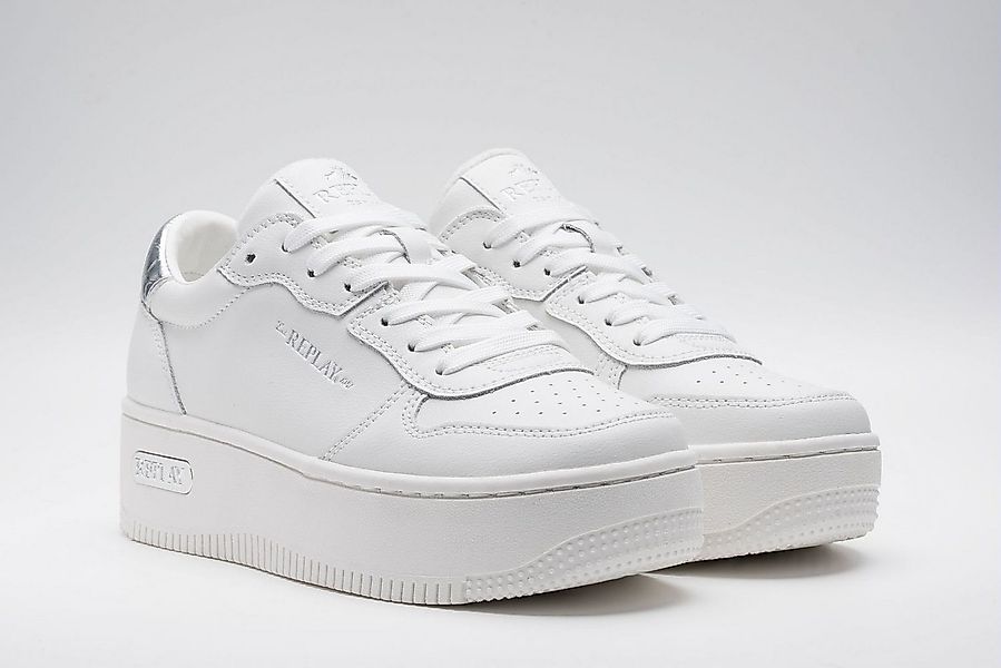 Replay Plateausneaker Halbschuh, Freizeitsneaker, Schnürschuh in cleaner Op günstig online kaufen