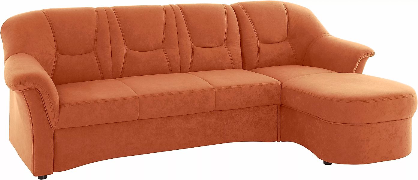 DOMO collection Ecksofa "Sarafina L-Form", wahlweise mit Bettfunktion, opti günstig online kaufen