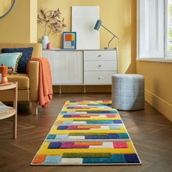FLAIR RUGS Teppich "Spectrum" rechteckig 8 mm Höhe Handgeschnitzt Teppich günstig online kaufen