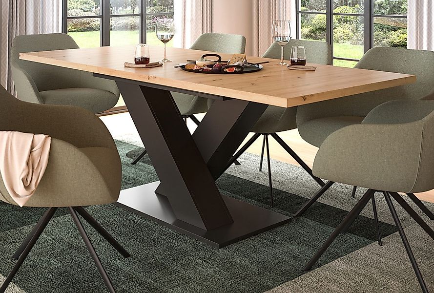 Inn.Furn Esstisch Home-X (Küchentisch in Artisan günstig online kaufen