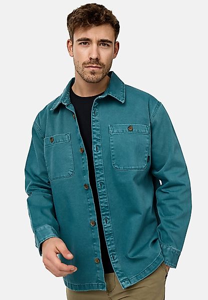 Indicode Sommerjacke INBrendan mit klassischem Hemdkragen günstig online kaufen