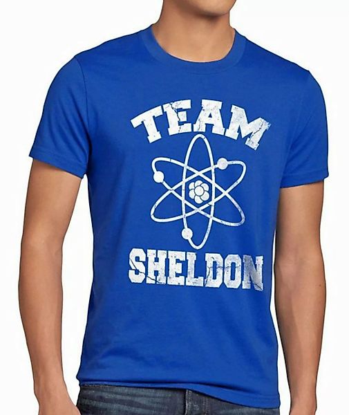 style3 T-Shirt Sheldon College Team big cooper theory leonard bang tbbt foo günstig online kaufen