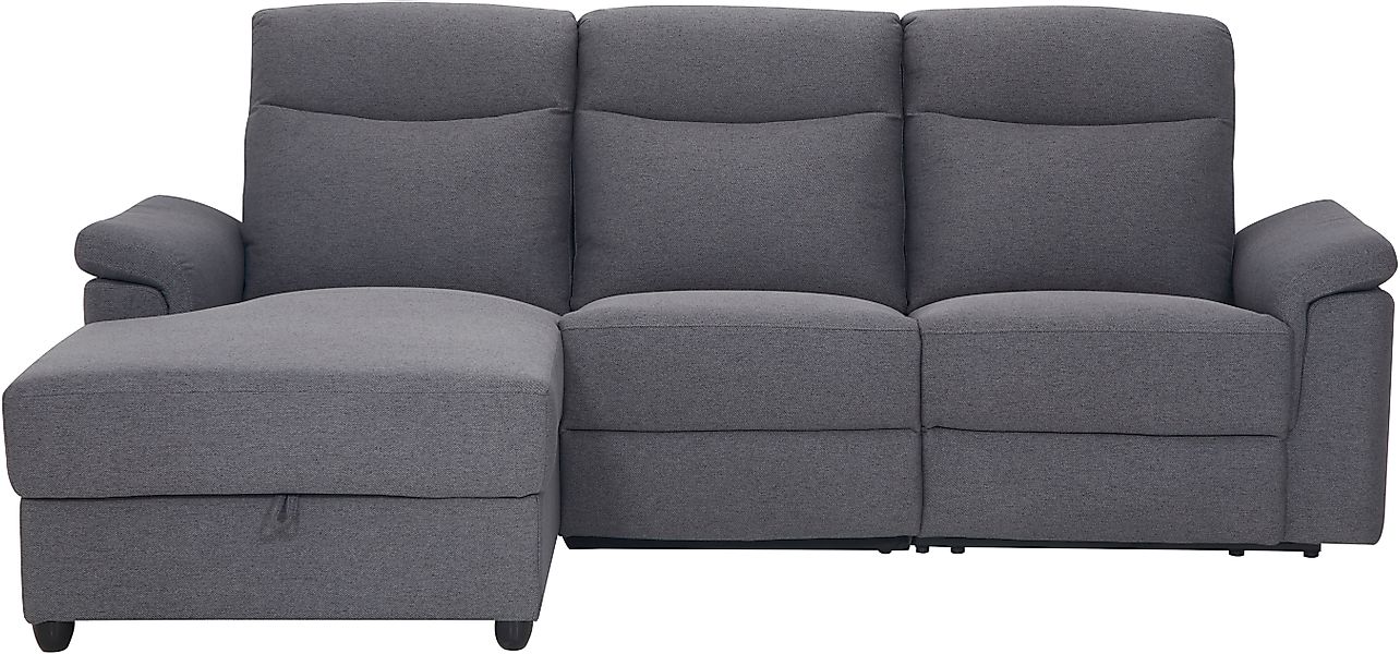 Home affaire Ecksofa »BRIONNE, L-Form, 255cm, elektrische Relaxfunktion, mi günstig online kaufen