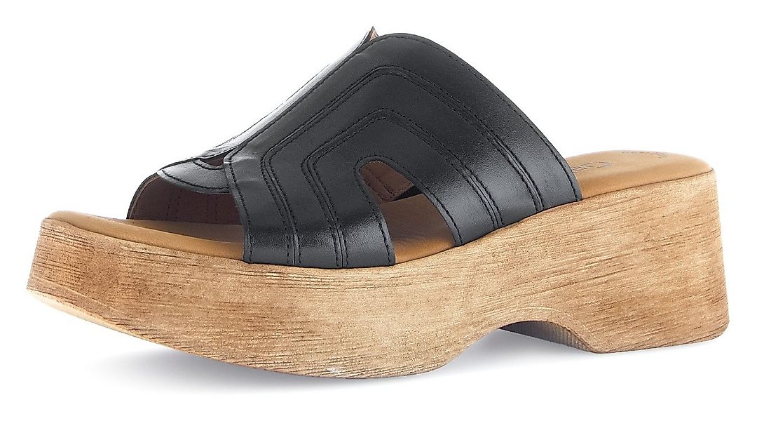 Gabor Pantolette, Keilabsatz, Sommerschuh, Best Fitting für eine komfortabl günstig online kaufen
