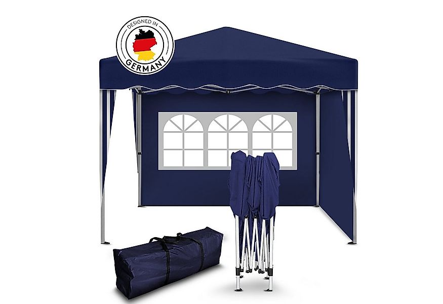 Kronenburg Faltpavillon 3x3 m wasserdicht - Gartenpavillon, Partyzelt stabi günstig online kaufen