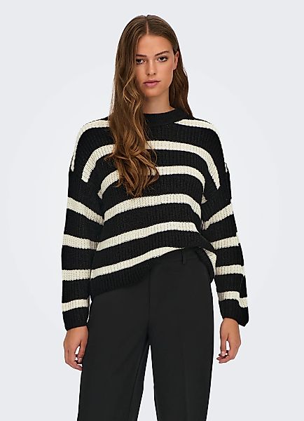 JDY Strickpullover JDYJUSTY L/S STRIPE PULLOVER günstig online kaufen