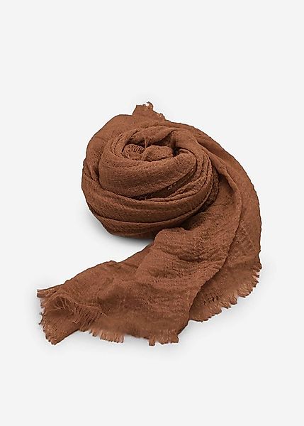 SASSYCLASSY Schal Musselin Schal für Damen, Weicher Schal aus Viskose mit a günstig online kaufen