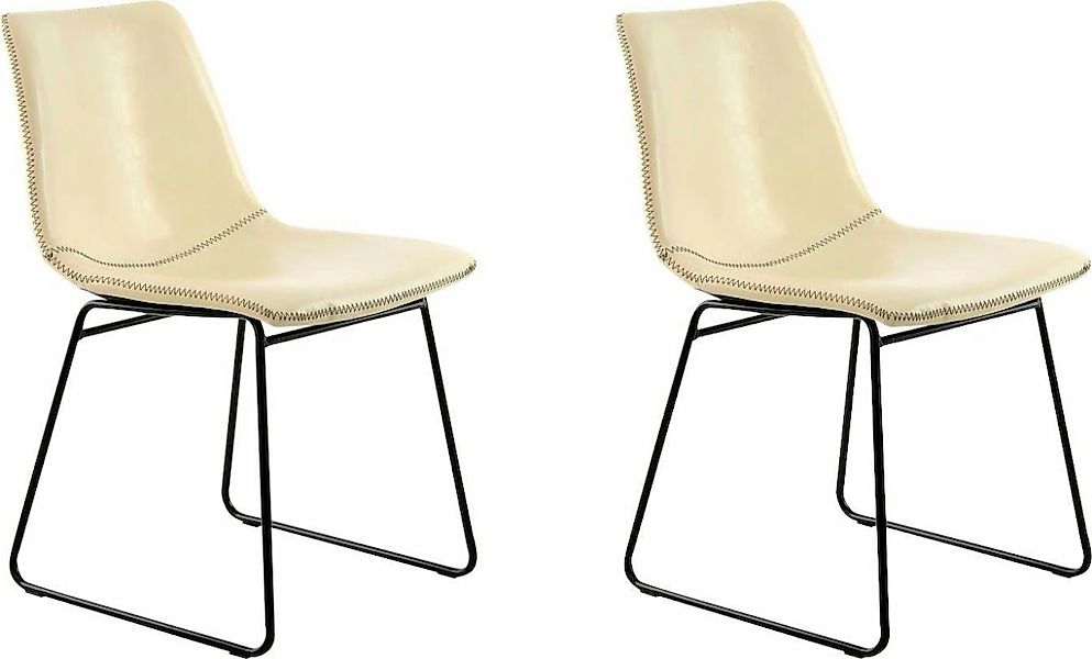 Kayoom Stuhl "Caila 110 2er-Set, Esszimmerstuhl in robuster Aufmachung" (Se günstig online kaufen
