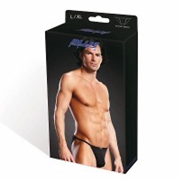 BLUE LINE Performance Mikrofaserschnur-Bikini schwarz günstig online kaufen