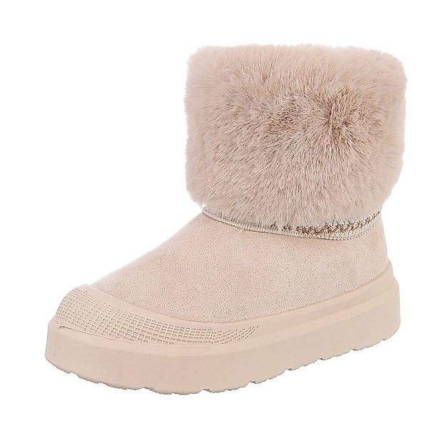 Ital-Design Damen Snowboots Freizeit Snowboots (87531771) Flach Stiefelette günstig online kaufen