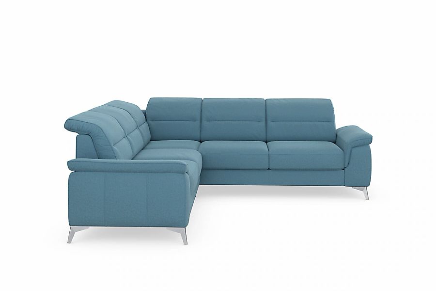 sit&more Ecksofa "Sinatra L-Form" optional mit Kopfteilverstellung und Armt günstig online kaufen