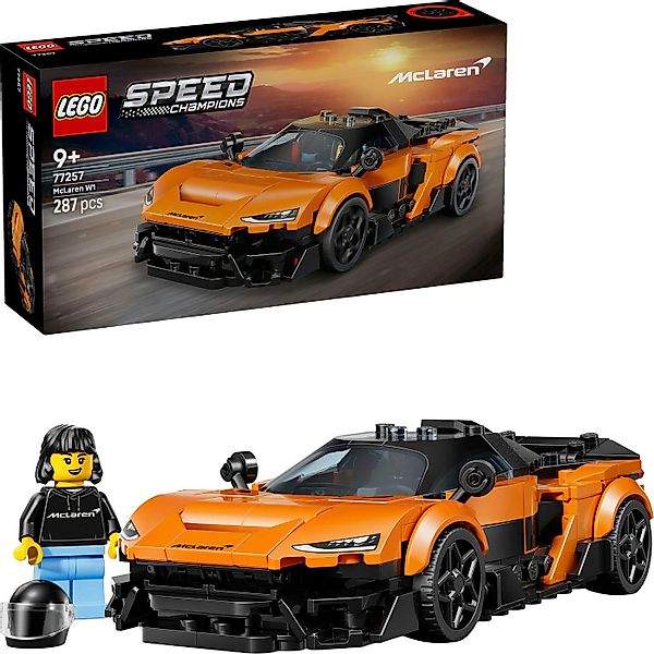 LEGO® McLaren W1 (77257), LEGO Speed Champions Konstruktionsspielsteine, (2 günstig online kaufen