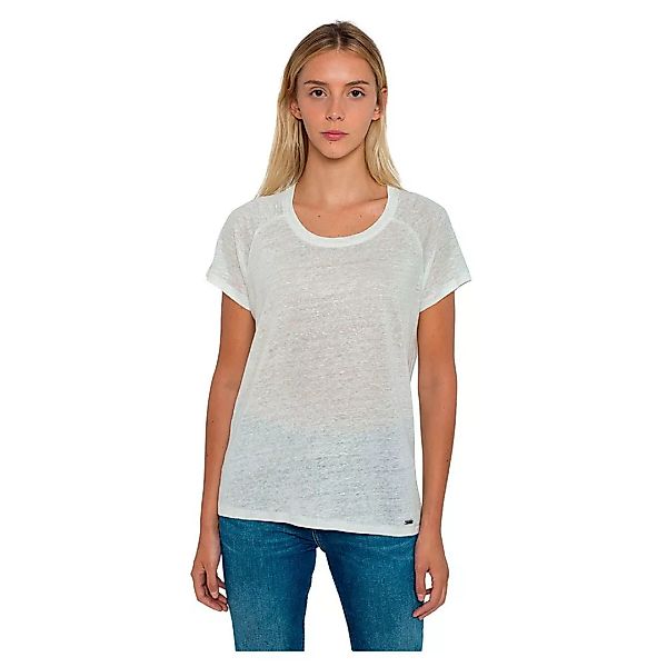 Pepe Jeans Amira Kurzärmeliges T-shirt M Off White günstig online kaufen