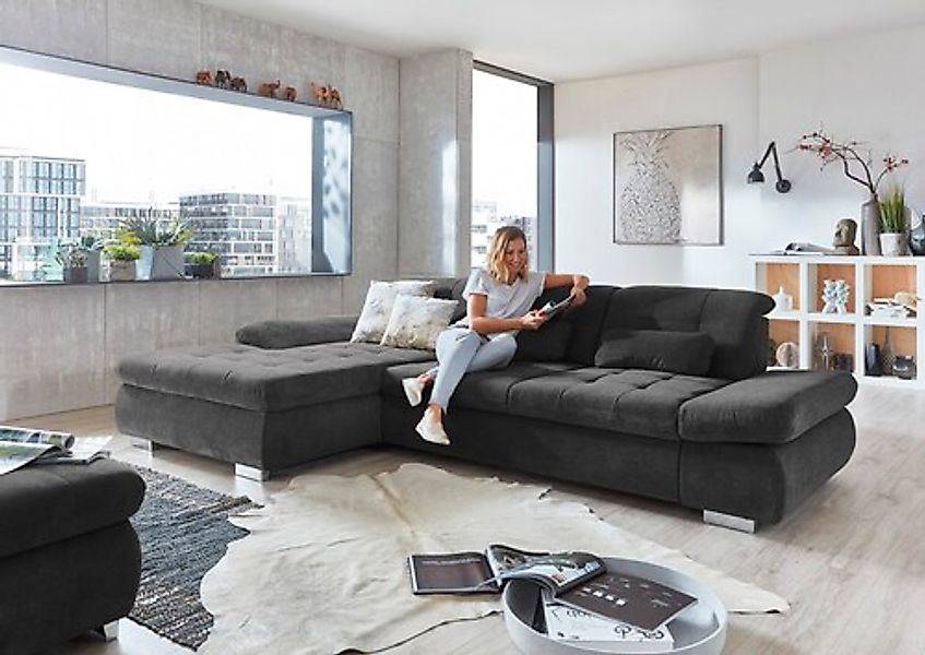 Die PlanBar Ecksofa »MP-IN17004 L-Form«, wahlweise mit Funktion, Federkern günstig online kaufen