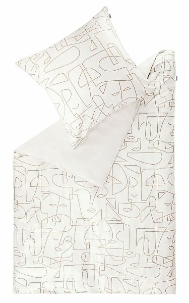Musterring Wendebettwäsche "Silhouette" 1 Stk. tlg. aus 100% Baumwolle günstig online kaufen