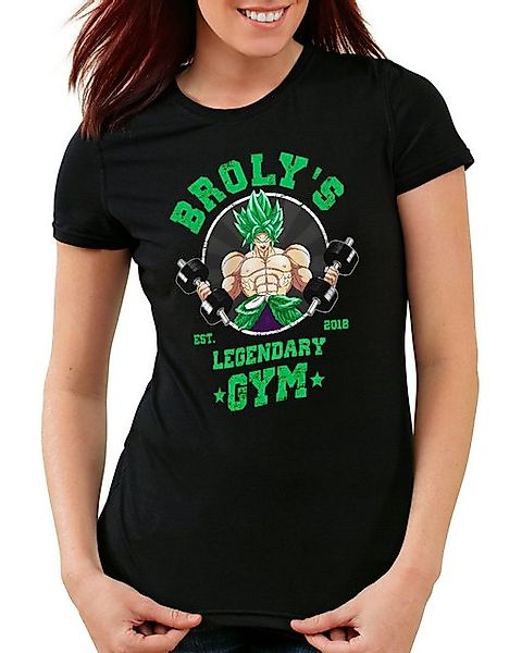 style3 T-Shirt Brolys Gym super dragonball z gt songoku fitness sport studi günstig online kaufen