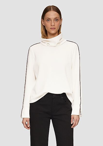 s.Oliver Sweatshirt Sweatshirt Sweatshirt mit Kontrast-Details günstig online kaufen
