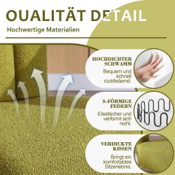 OKWISH Drehstuhl 360-Grad-Schwenk-Cuddle-Fass-Bürostuhl (runde Sessel mit günstig online kaufen