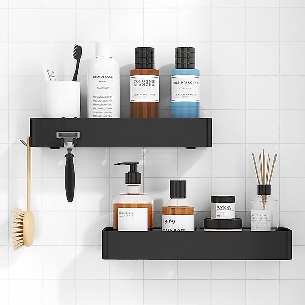 POPOLIC Duschablage 2 Stück rostfreie Badezimmer günstig online kaufen