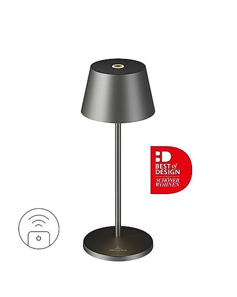 SEOUL MICRO RC - Akku-Tischleuchte dimmbar - zwei Lichtfarben graphit gebür günstig online kaufen