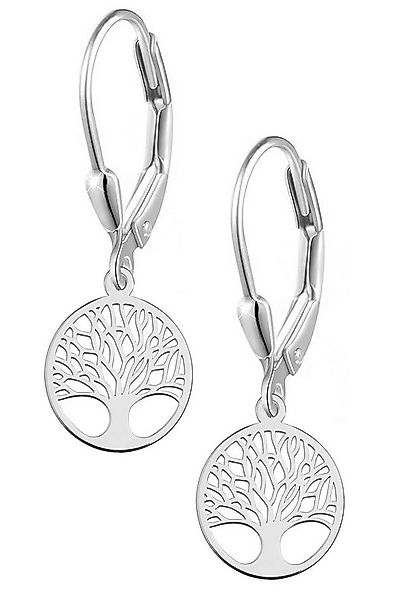 Limana Paar Ohrhänger 925 Silber Lebensbaum hängende Ohrringe Baum des Lebe günstig online kaufen