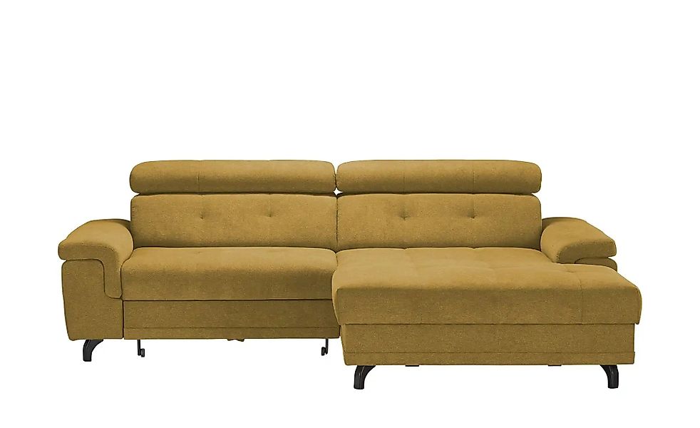 Ecksofa mit Schlaffunktion Frieda ¦ gelb ¦ Maße (cm): B: 265 H: 87 T: 180.0 günstig online kaufen