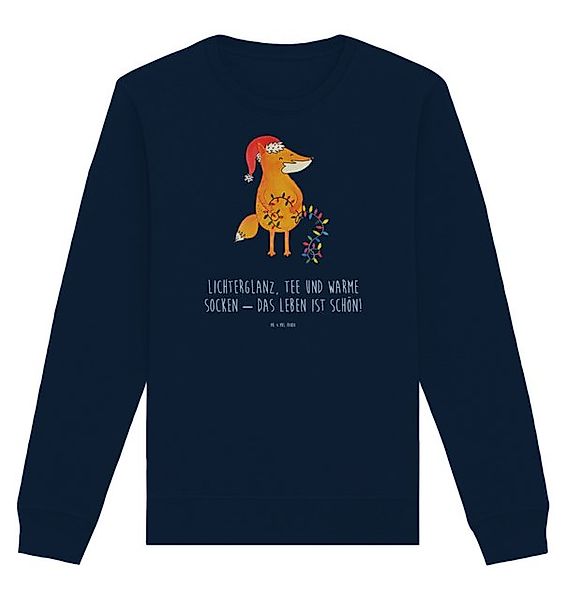 Mr. & Mrs. Panda Longpullover Fuchs Weihnachten Größe S - French Navy - Ges günstig online kaufen