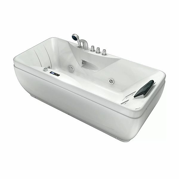 AcquaVapore Whirlpool Pool Badewanne Wanne W49-TH-PR 170x80 mit Farblichthe günstig online kaufen