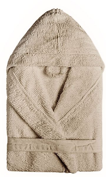 Sorema Damenbademantel, Baumwolle, Kapuze, Gürtel, mit günstig online kaufen