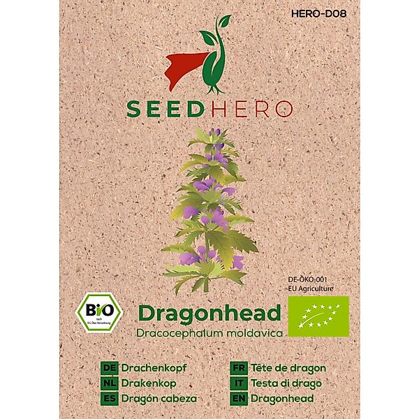 Seedhero BIO Drachenkopf Samen günstig online kaufen