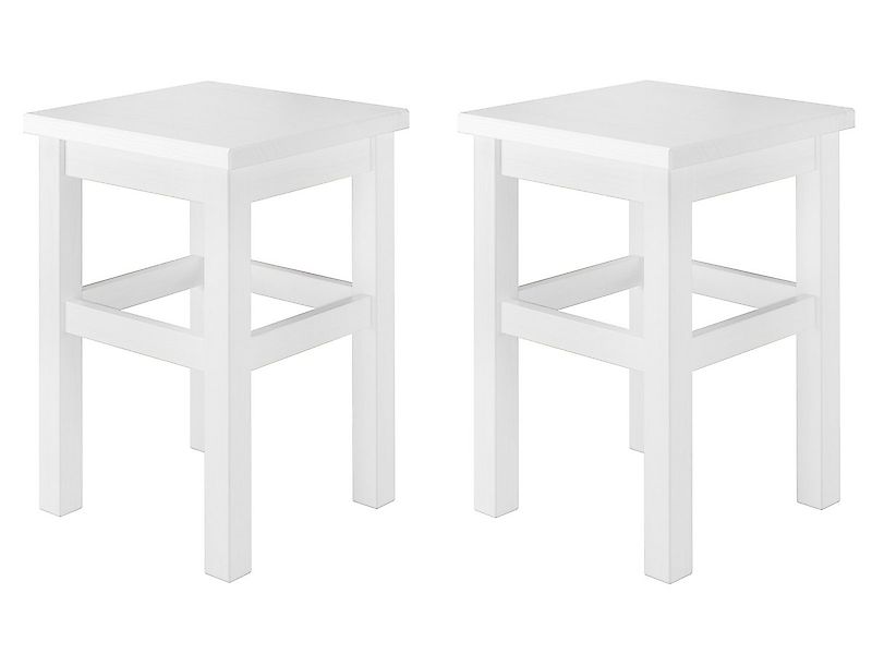 ERST-HOLZ Arbeitshocker Holzhocker Sitzhocker ohne Lehne in Kiefer Natur od günstig online kaufen