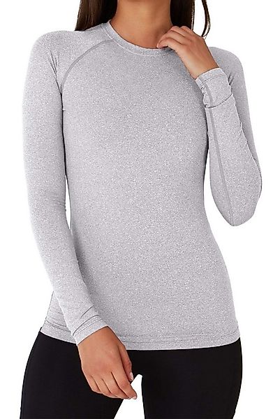 TCA Funktionsshirt Damen Thermo-Laufshirt, Langarm, Kompressions Laufoberte günstig online kaufen