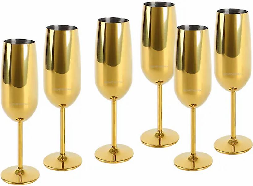 ECHTWERK Champagnerglas, (Set, 6 tlg.), Sektglas, Sektkelch, Champagnerkelc günstig online kaufen