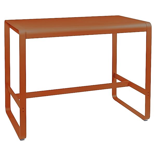 Bellevie Bartisch Outdoor Kandierte Orange 140 x 80 cm günstig online kaufen