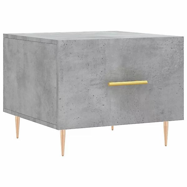 vidaXL Couchtisch Betongrau 50x50x40 cm Holzwerkstoff Modell 6 günstig online kaufen