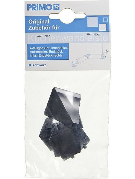 Primo Abschlussleiste Primo Zubehörset für Wandanschlußleiste schwarz, Kuns günstig online kaufen
