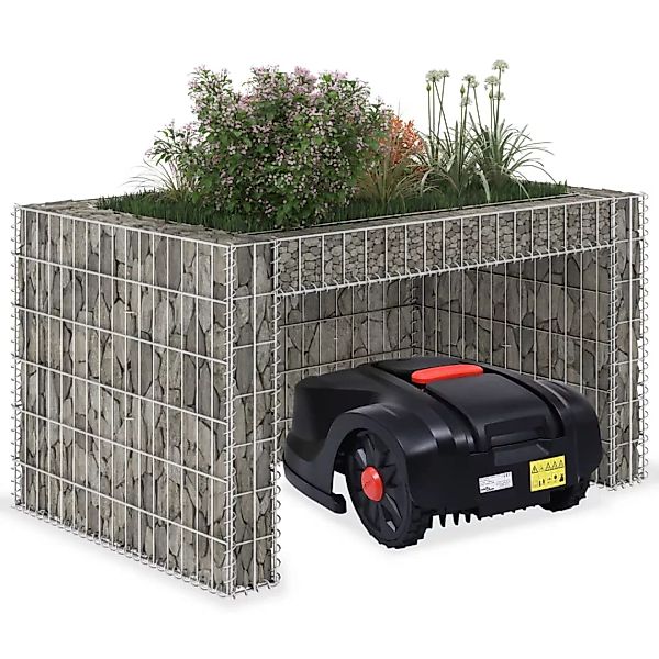Rasenmäher-garage Mit Hochbeet 110x80x60 Cm Stahldraht günstig online kaufen