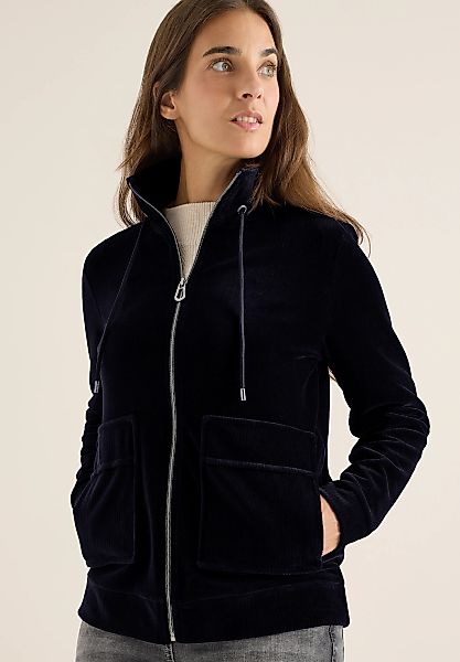 Cecil Cordjacke ohne Kapuze mit Stehkragen mit Tunnelzug günstig online kaufen