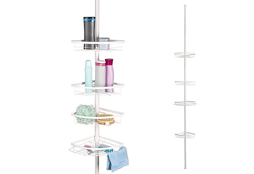 bremermann Teleskopregal Teleskop-Eckregal, 4 Körbe, Teleskop-Stange bis ma günstig online kaufen