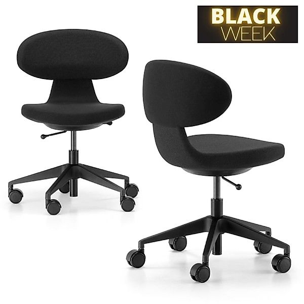 Girsberger SIMPLEX 3D Homeoffice Bürostuhl schwarz günstig online kaufen