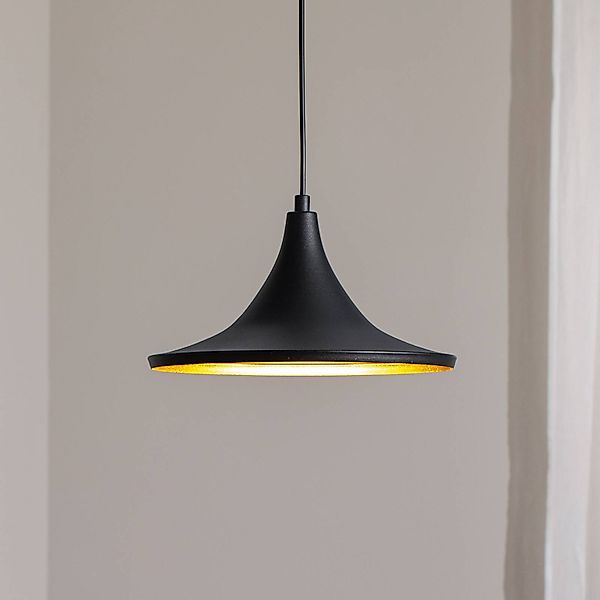 Hängeleuchte Genisy, schwarz, Ø 31 cm, Metall, E27 günstig online kaufen