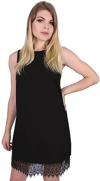 Sarcia.eu Minikleid Schwarzes Minikleid mit Details günstig online kaufen