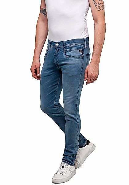 Replay Slim-fit-Jeans "ANBASS HYPERFLEX BIO", mit Stretch-Anteil günstig online kaufen