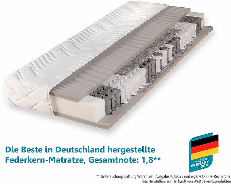 Beco Taschenfederkernmatratze "Maxima Plus, Matratze in 90x200 und vielen w günstig online kaufen