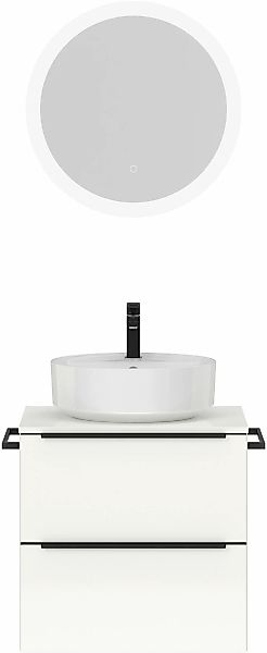 nobilia® Badmöbel-Set »Alvene« vormontiert, mit Soft-Close, 2 Stk. tlg. Hoc günstig online kaufen