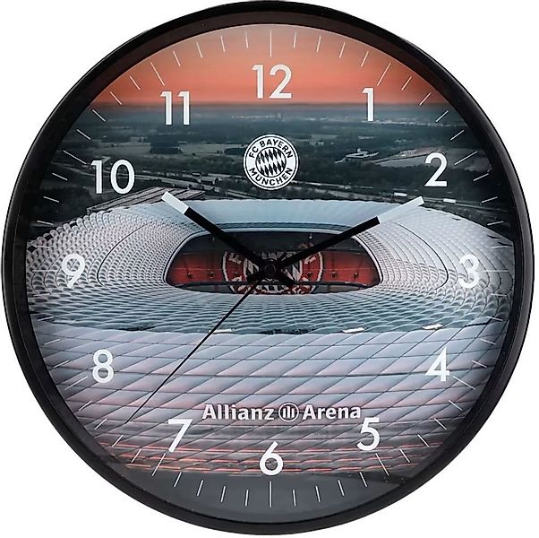 FC Bayern München Wanduhr Wanduhr Glow in the dark günstig online kaufen