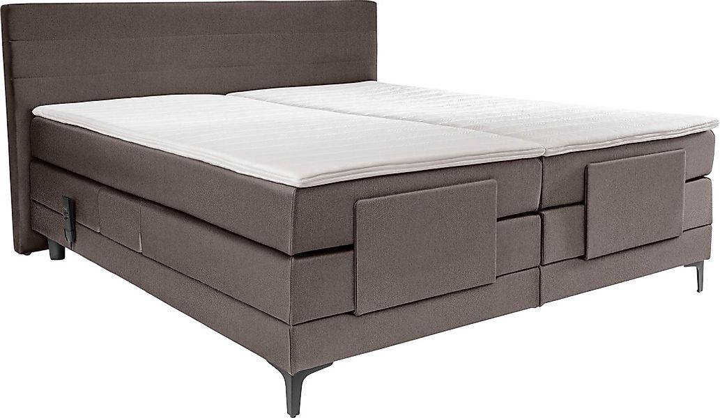 alina Boxspringbett "Powell" inkl. Motor, Matratze und Topper, in unterschi günstig online kaufen